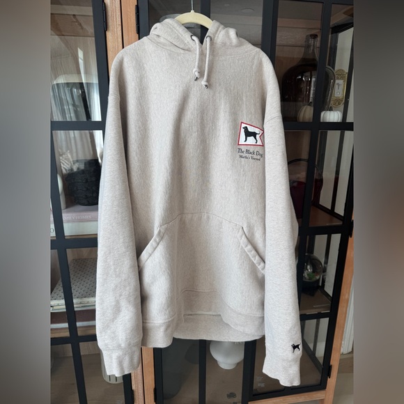 The Black Dog Martha’s Vineyard MV Homeport Heavyweight Hoodie sweatshirt taylor - Picture 3 of 10